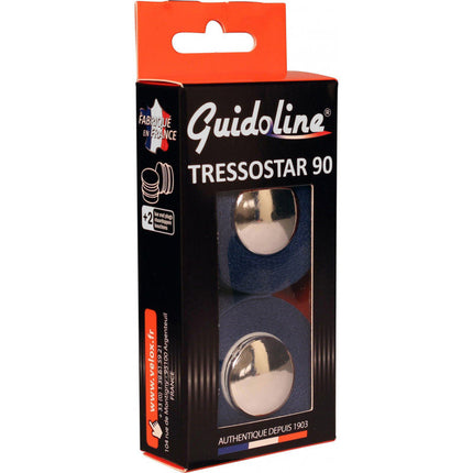 Guidoline Velox Tressostar 90 coton bleu foncé (2 pcs)