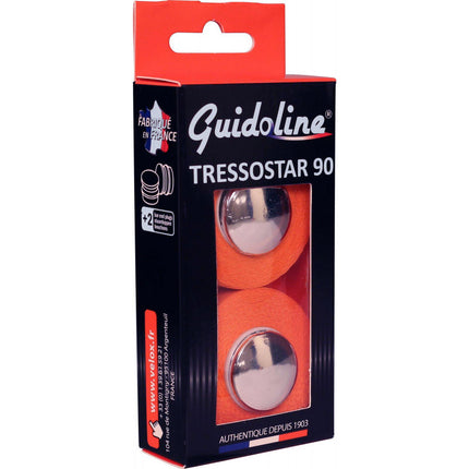 Velox handlebar tape Tressostar 90 cotton orange (2 pcs)