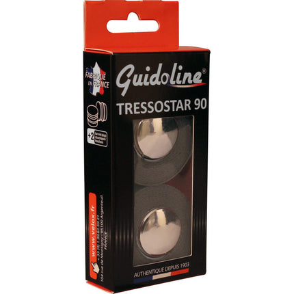 Velox handlebar tape Tressostar 90 cotton dark gray (2 pcs)