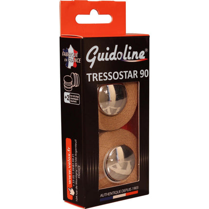 Guidoline Velox Tressostar 90 coton beige (2 pièces)