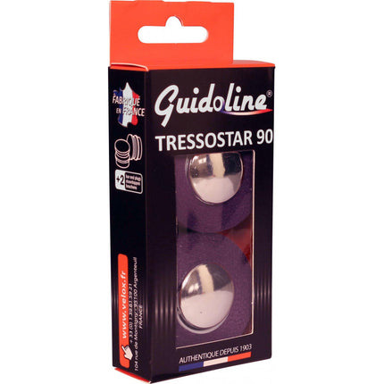 Velox handlebar tape Tressostar 90 cotton purple (2 pcs)