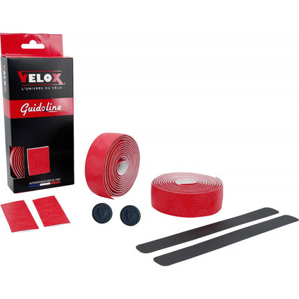 Ruban de cintre Velox Ultra Grip 2.5 rouge (2 pièces)