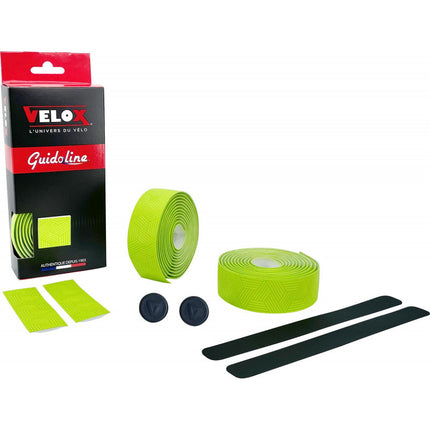 Velox handlebar tape Ultra Grip 2.5 lime green (2 pcs)