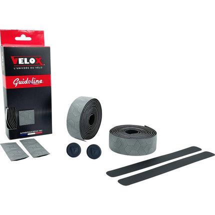 Ruban de cintre Velox Ultra Grip 2.5 gris (2 pièces)