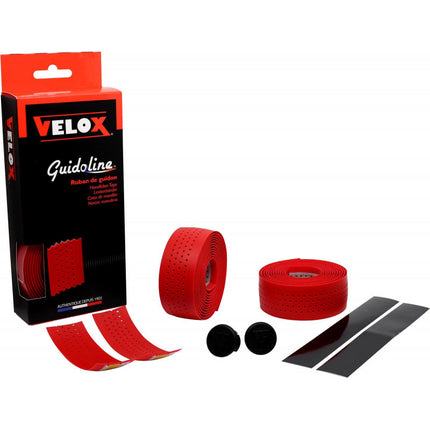 Velox ruban de cintre Soft perforé rouge (2pcs)