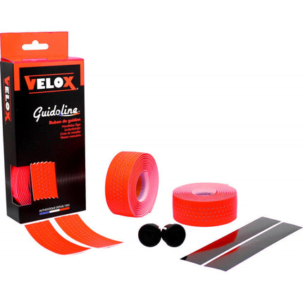 Guidoline Velox Fluo perforée fluo rouge (2 pcs)