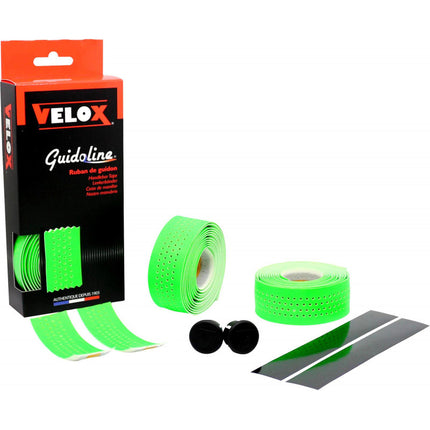 Guidoline Velox Fluo perforée vert fluo (2 pièces)