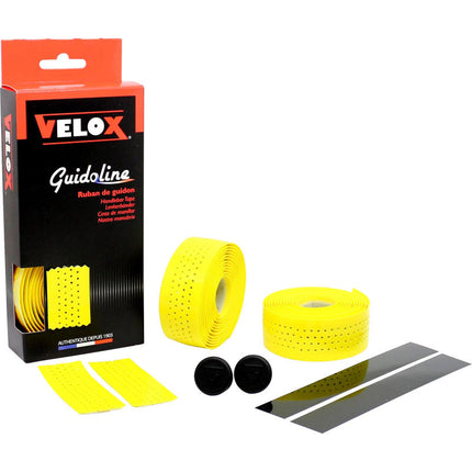 Guidoline Velox brillante souple perforée jaune (2 pièces)