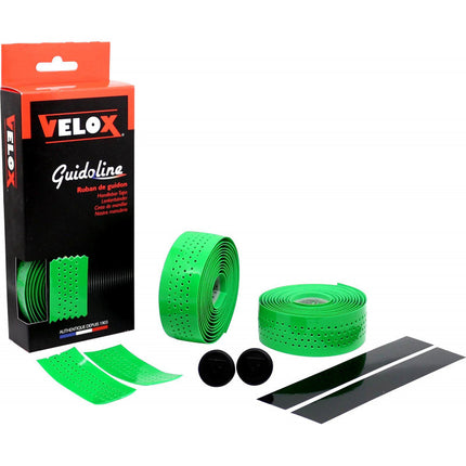 Ruban de cintre Velox Gloss Soft perforé vert (2pcs)