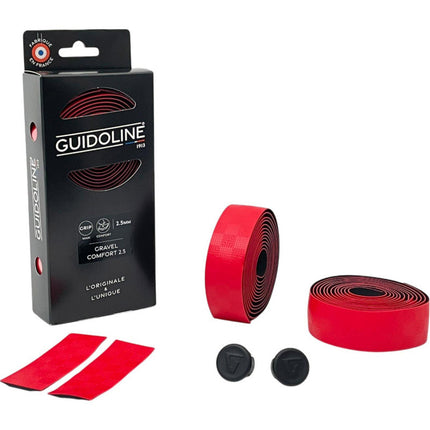 Guidoline Velox Gravel Confort 2.5 rouge