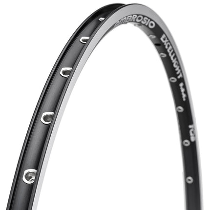 Ambrosio rim 28" 28g Excellight black