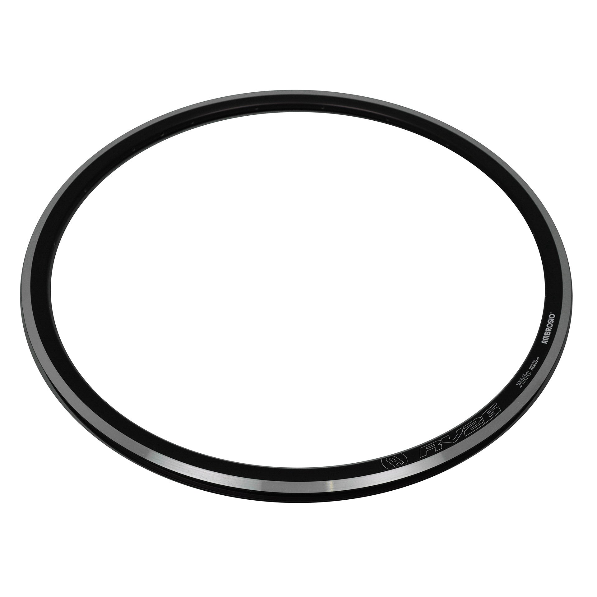 Ambrosio velg RV26 28" 18g zwart