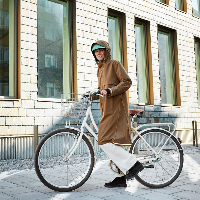 Weathergoods Sweden regenjas Imbris camel S
