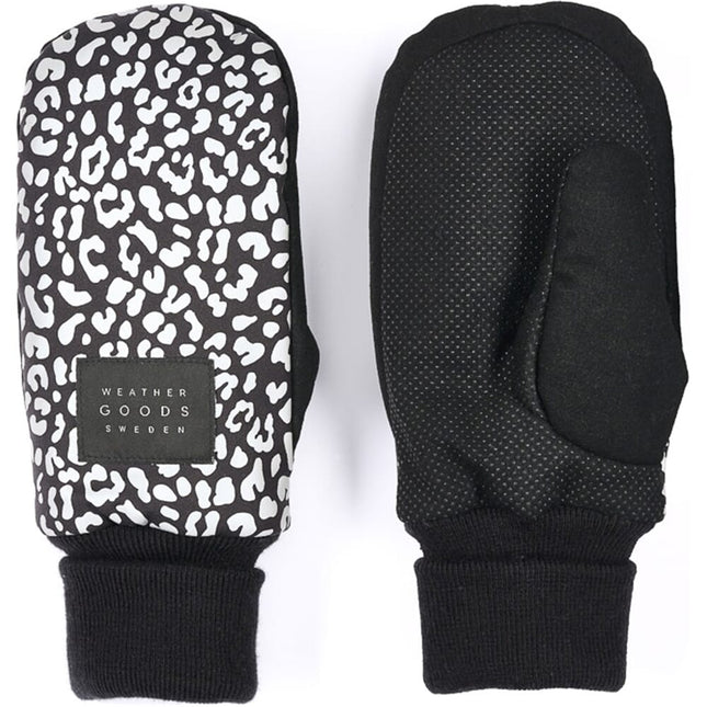 Weathergoods Sweden reflecterende wanten Luna Leopard S/M