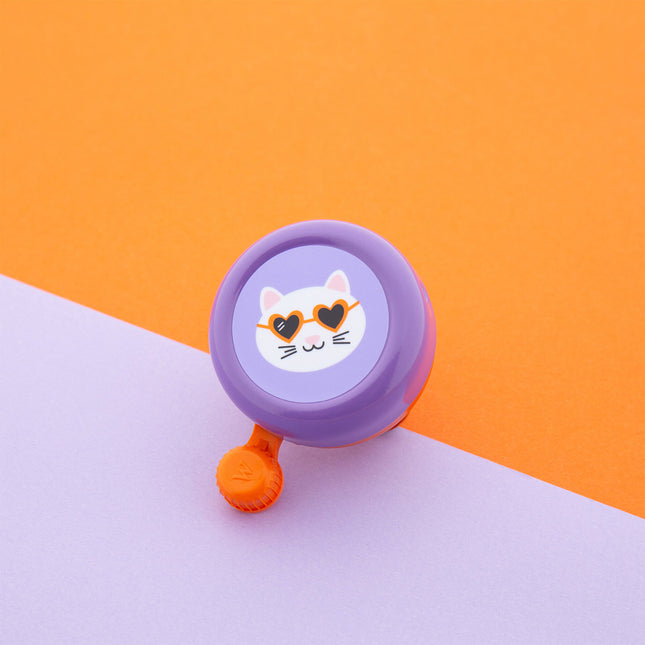 Widek bel Explorer Funky Cat oranje/paars