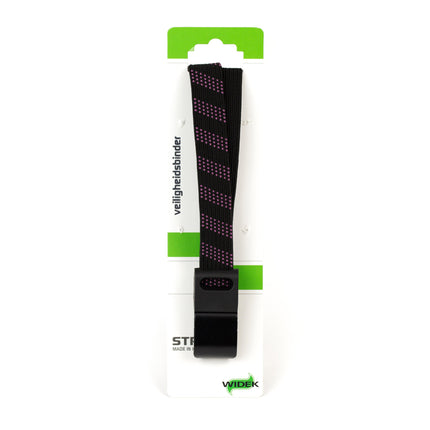 Widek veiligheidsbinder SUV stalen haak 54cm zwart/roze