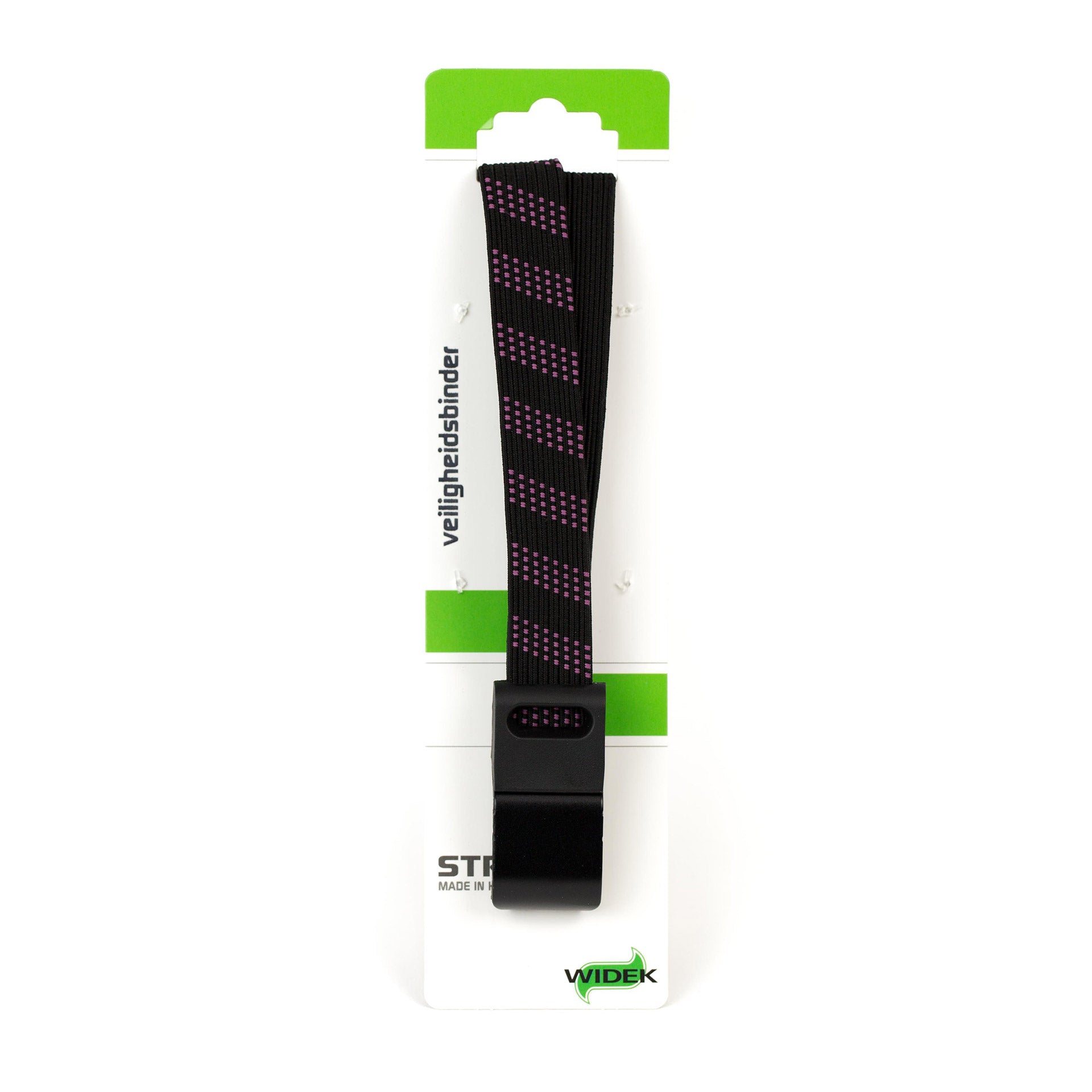 Widek veiligheidsbinder SUV stalen haak 54cm zwart/roze