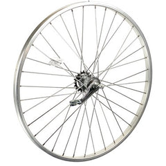 ACHTERWIEL 26X1.75 Zilver Shimano remnaaf