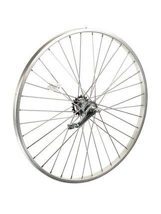 ACHTERWIEL 26X1.75 Zilver Shimano remnaaf