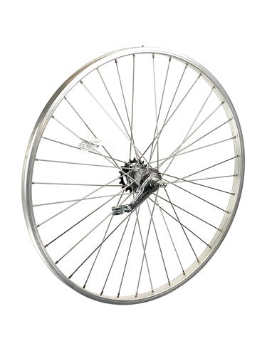 ACHTERWIEL 26X1.75 Zilver Shimano remnaaf