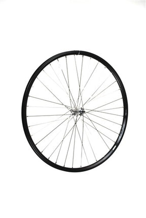 VOORWIEL 28" 622 geheel Zwart spaak 13