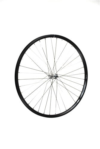 VOORWIEL 28" 622 geheel Zwart spaak 13