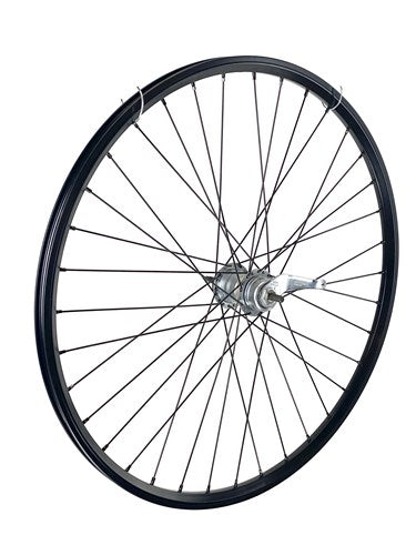 ACHTERWIEL 28" 622 Zwart Zwarte spaak 3V remnaaf