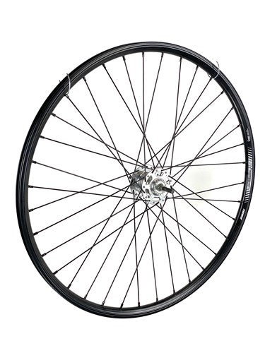 ACHTERWIEL 28" 622 Zwart Zwarte spaak 3V rollerbrake