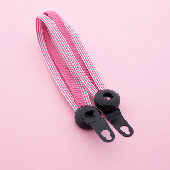 Widek Explorer 20" quick-release fasteners, black brackets, pink/white