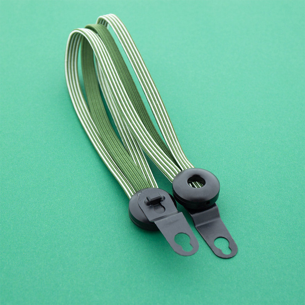 Widek snelbinder Venture 24" zwarte beugels groen/wit