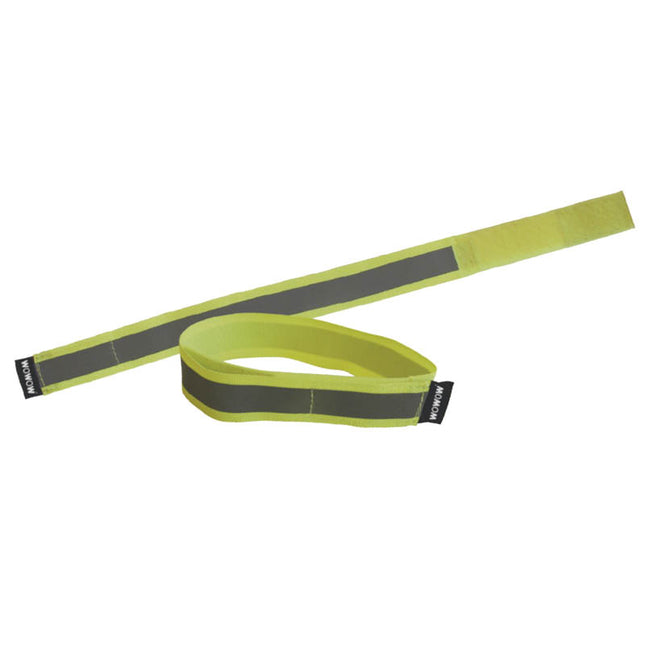 Wowow reflectie band been/arm 3M fluo