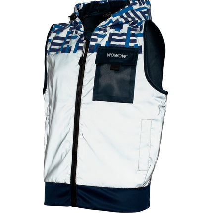 Wowow children's vest Yoho Blue M