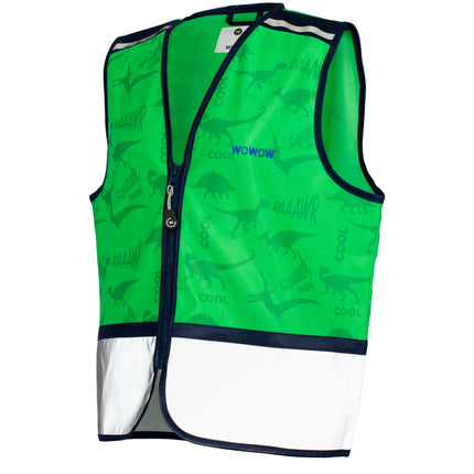 Wowow children's vest Zippy Green L