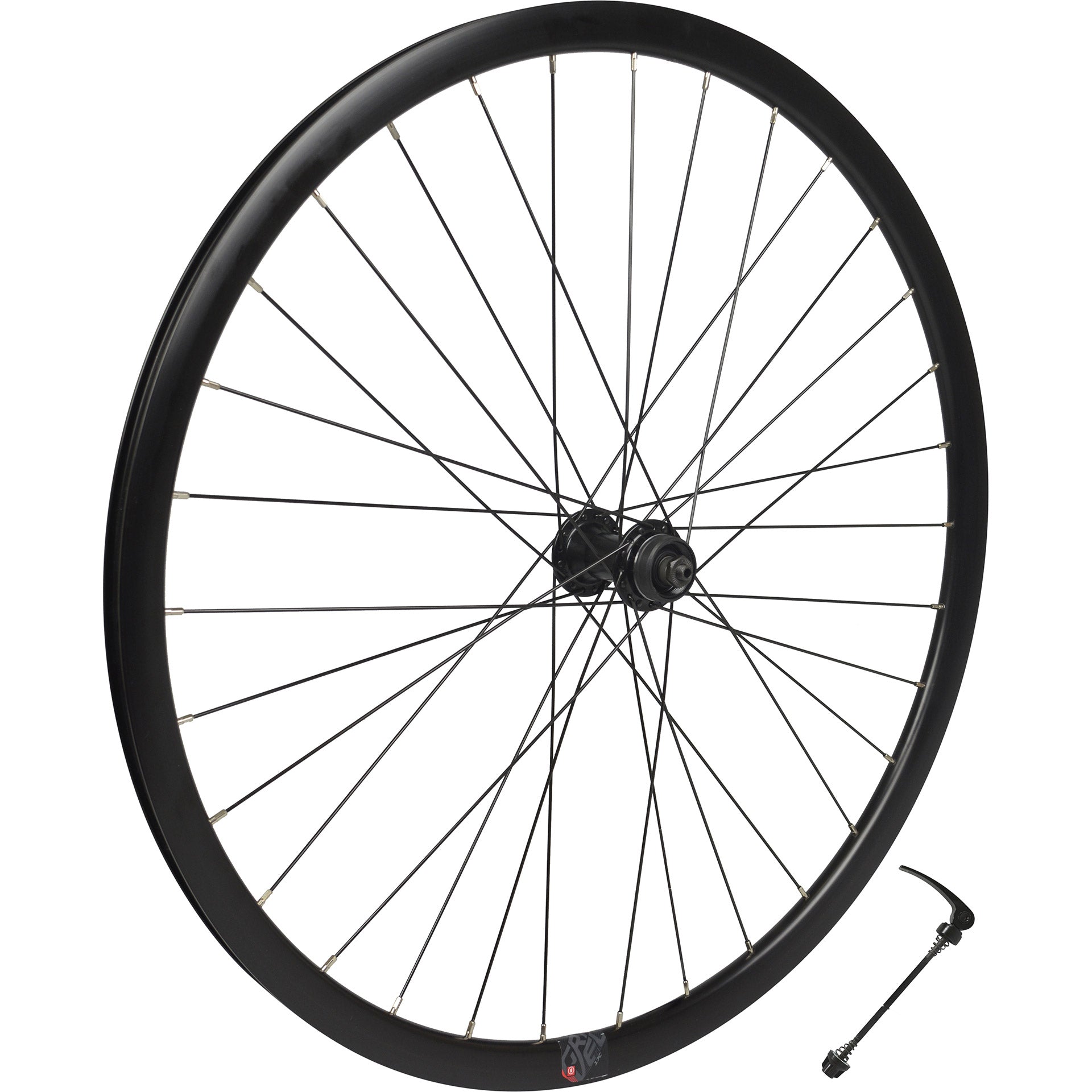 Velox voorwiel 28" QR hybride/gravel disc CL 100mm