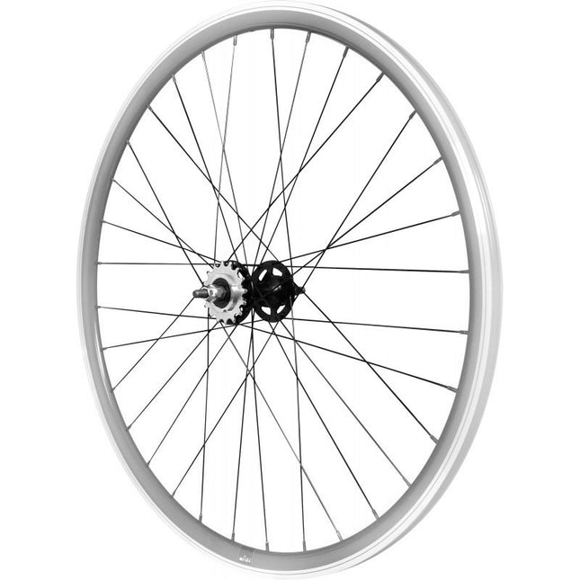 Velox rear wheel Mach1 550 622x17C no CNC FlipFlop silver