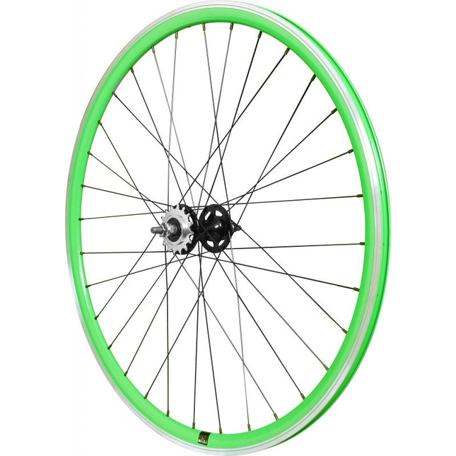 Velox rear wheel Mach1 550 622x17C Flip-Flop green