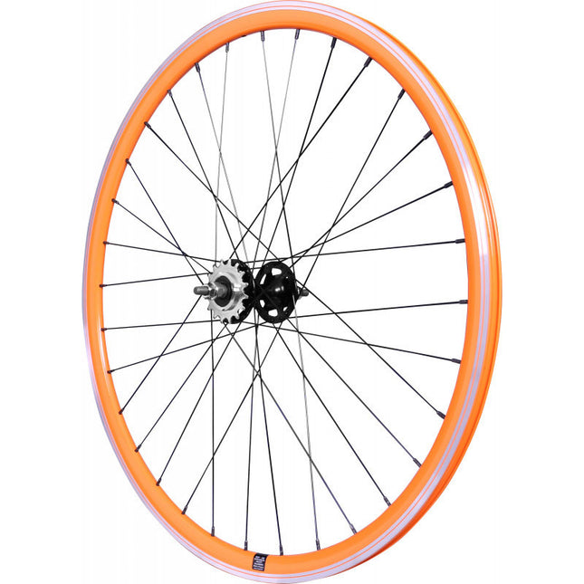 Velox rear wheel Mach1 550 622x17C FlipFlop orange