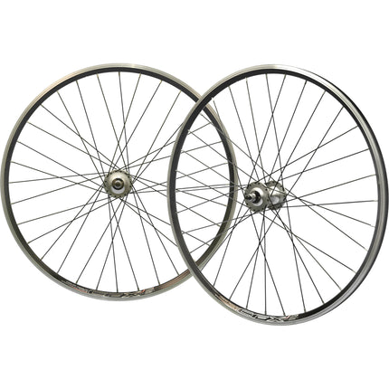 Velox wheelset Piste 26" black for wired tire (571-13C)