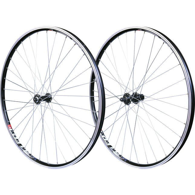 Velox wielset 26" 10v Combo TX500 cassette QR alu zwart