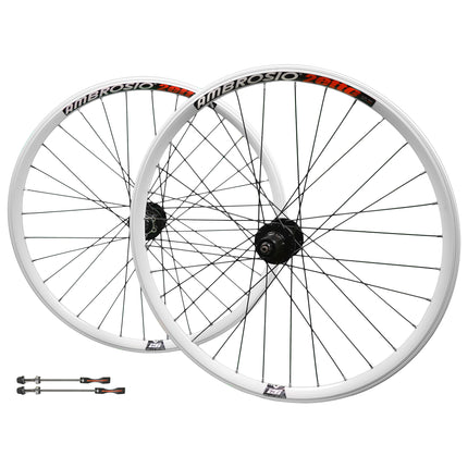 Ambrosio wheelset Duetto 26" disc 6-hole white