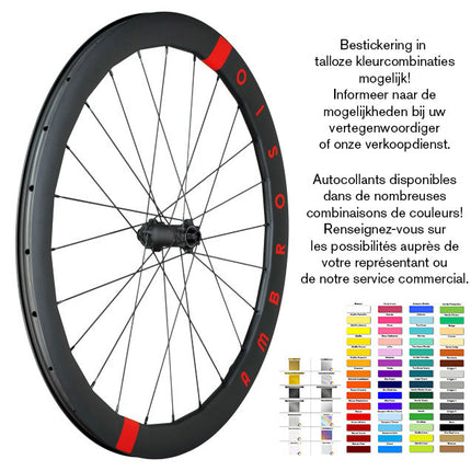 Ambrosio wheelset Charlie 28" disc centerlock carbon