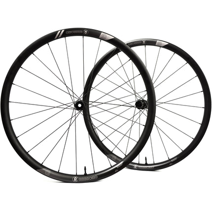 Ambrosio wheelset G2430A 28" disc centerlock thru axle carbon