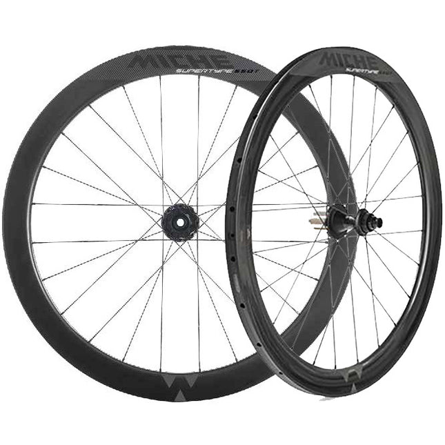 Miche wielset Supertype 550TDX 28" Campa naaf tube carbon