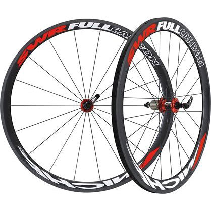 Miche wheelset SWR Full Carbon Shim. 9V/10V (tube) white