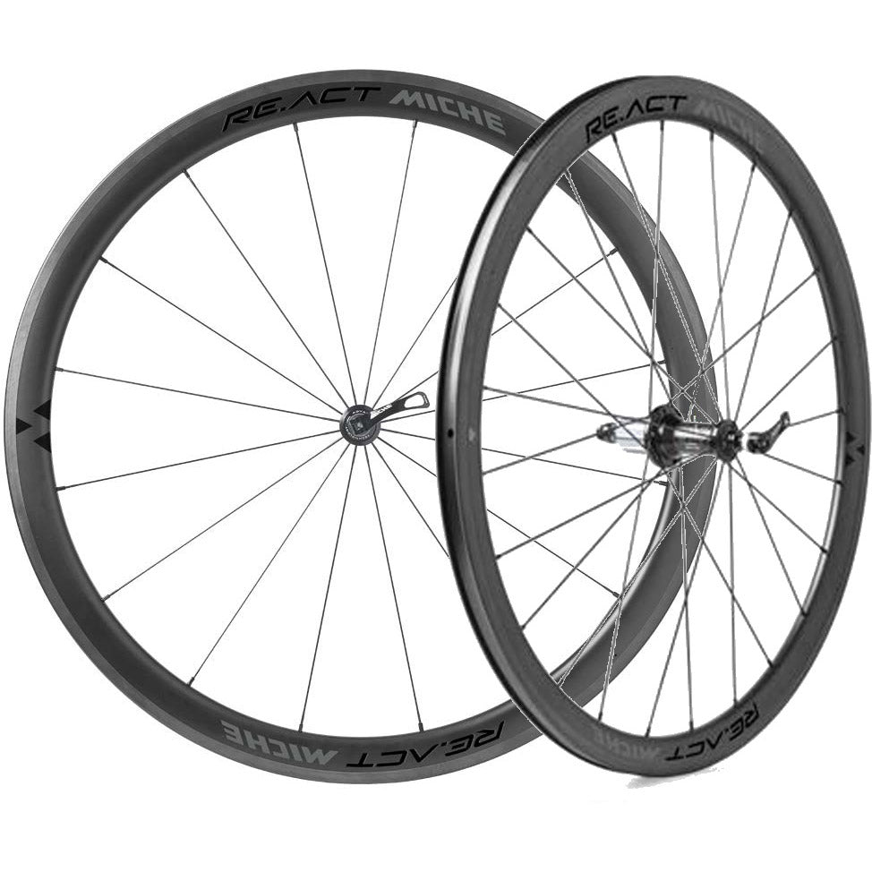 Miche wielset RE.ACT Velgrem tubeless Shimano passing
