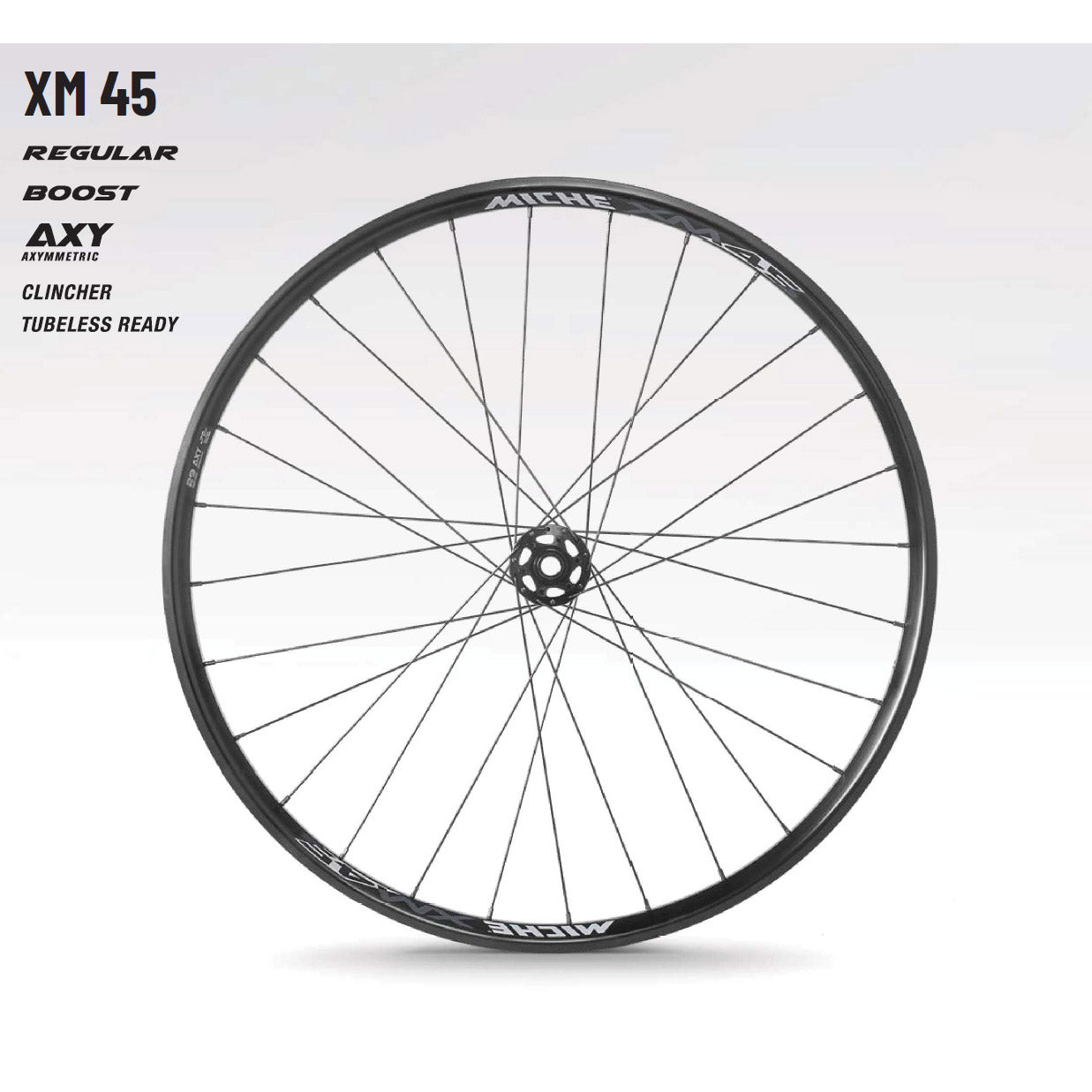 Miche wielset XMX 45.26 boost SH/SRAM 11V zwart