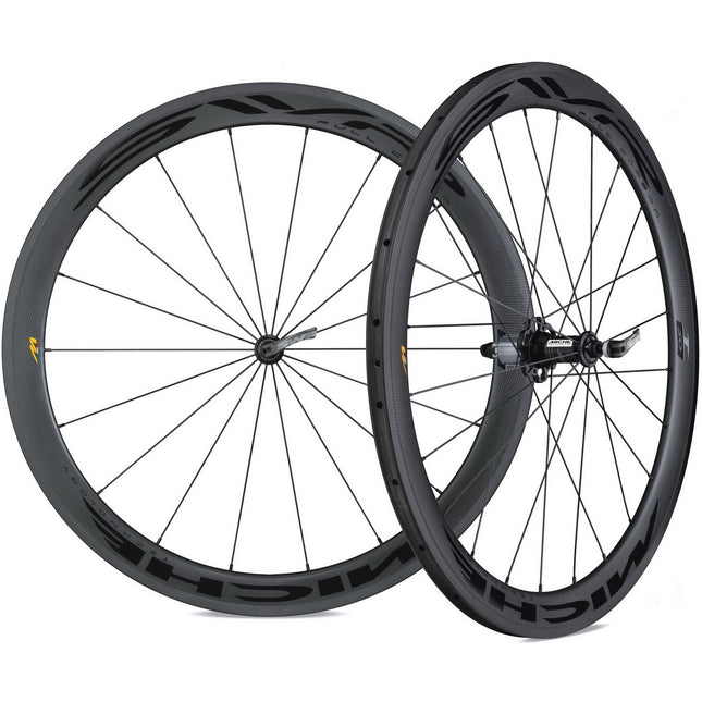 Miche wielset SWR full carbon 50/50 zwart Campa