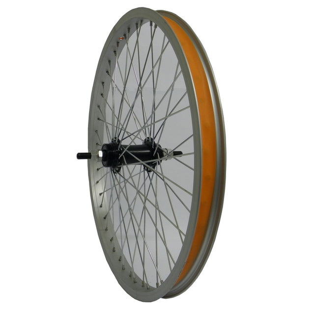 Achterwiel 20" Freestyle 3/8-as 48-gts zilver