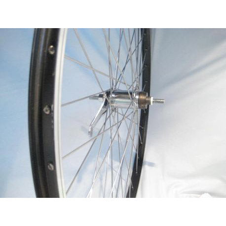 Achterwiel 28-15/8-13/8 622 RN Shim. alu velg Paralex zw.