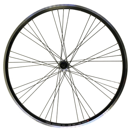 Velox achterwiel 28" cass Shim 9/10v M240 9x4 RVS spaak zw